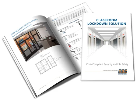 Classroom Lockdown Solution Brochure Cover