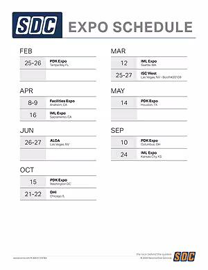 2026 Expo Schedule Brochure
